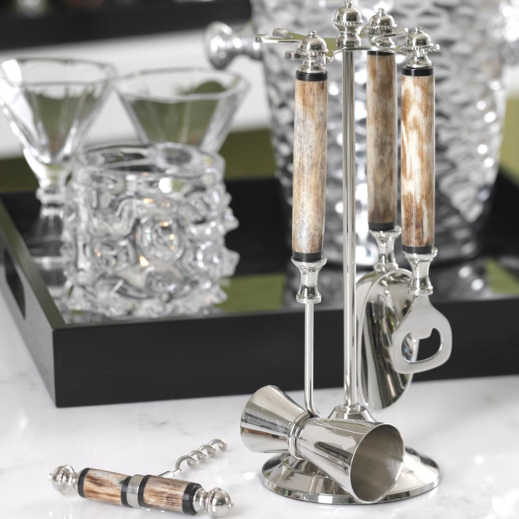 Bone Handle Bar Tool Set