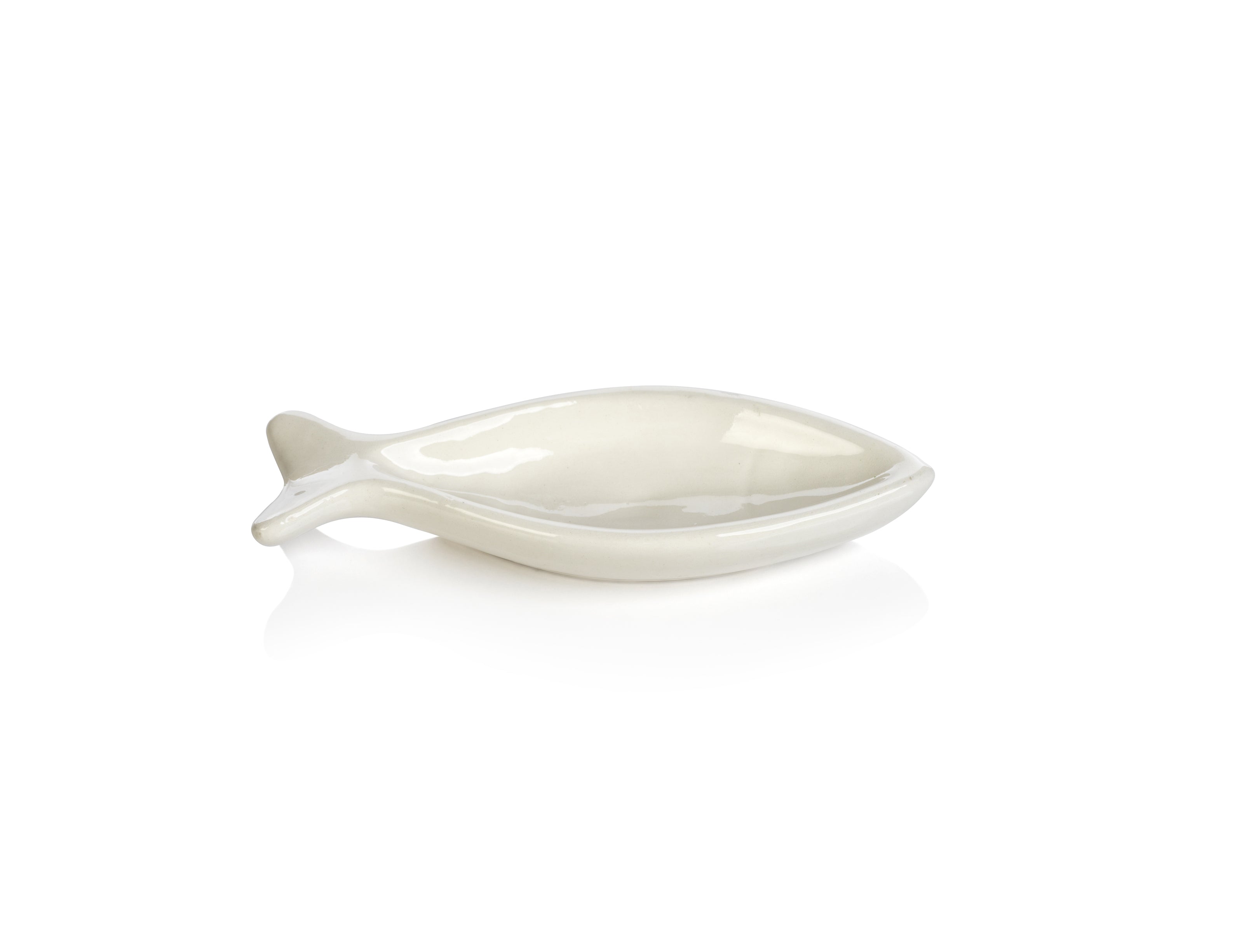 Coral Beach Ceramic Fish Bowl