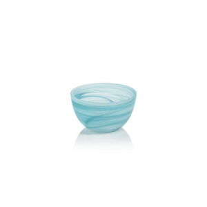 Azur Alabaster Glass Bowl