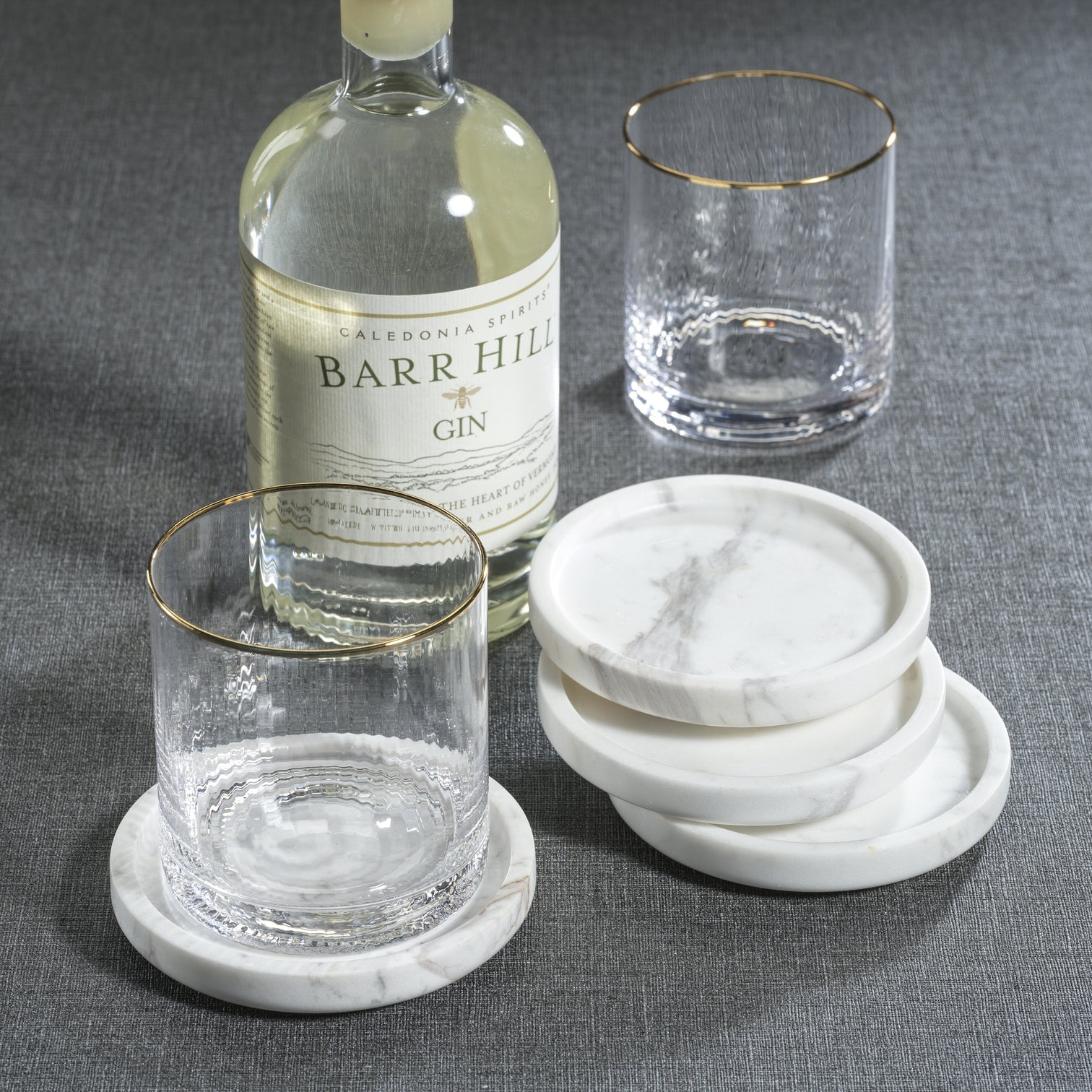 Marble Coaster - Set of 4 - Volakas White