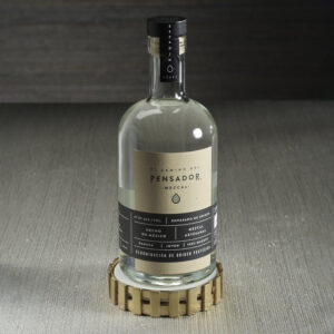 Forge Metal and Marble Bottle Coaster