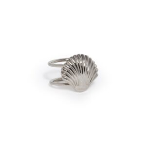Cap Ferrat Fan Shell Napkin Ring - Set of 4