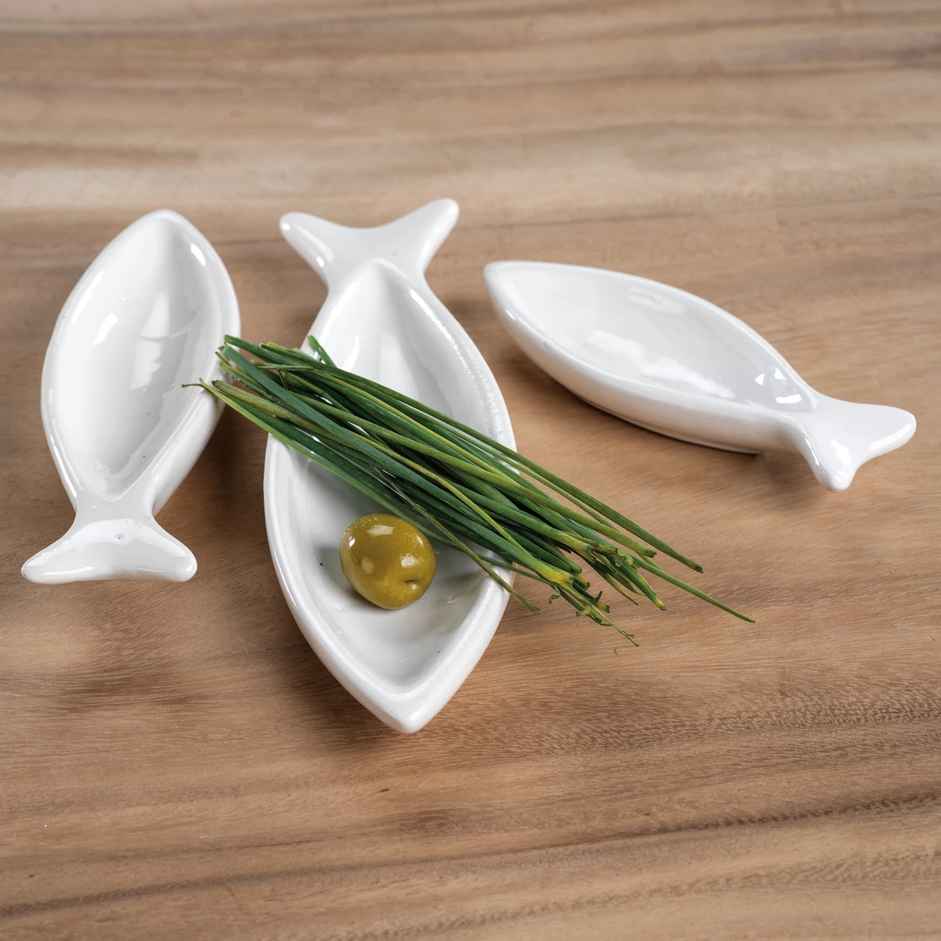 Coral Beach Ceramic Fish Bowl - Image 2