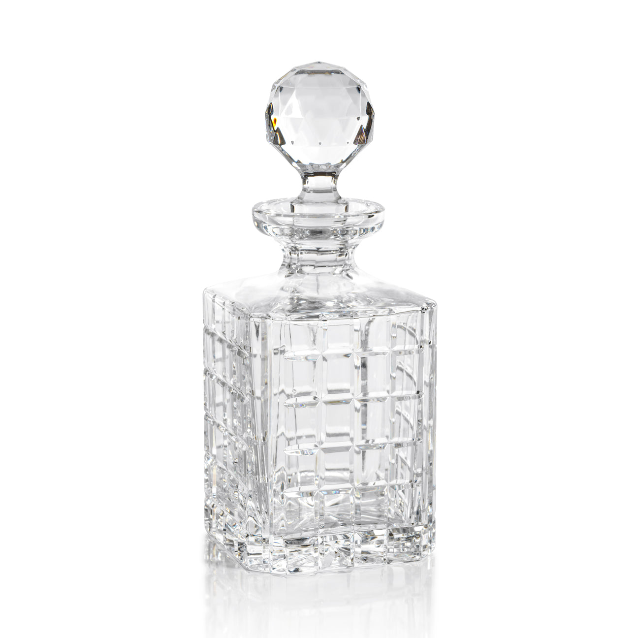 Belmore Crystal Glass Whiskey & Brandy Decanter - Image 2