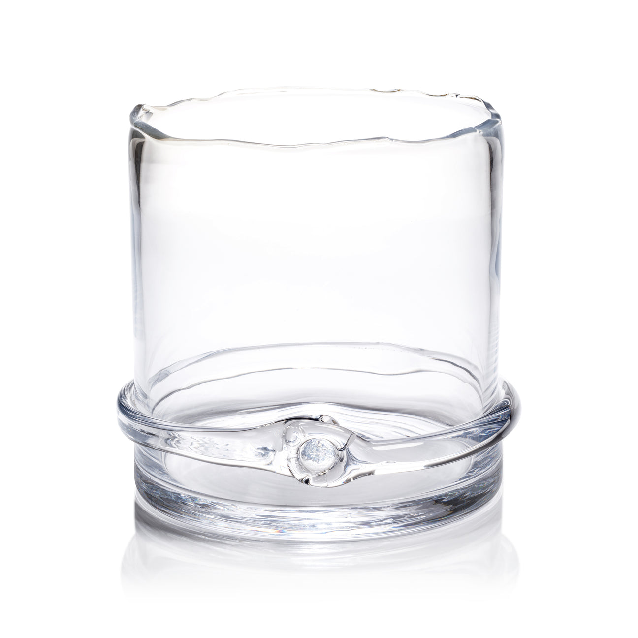 Handmade Mouth Blown Claire Vase / Champagne Bucket - Image 2