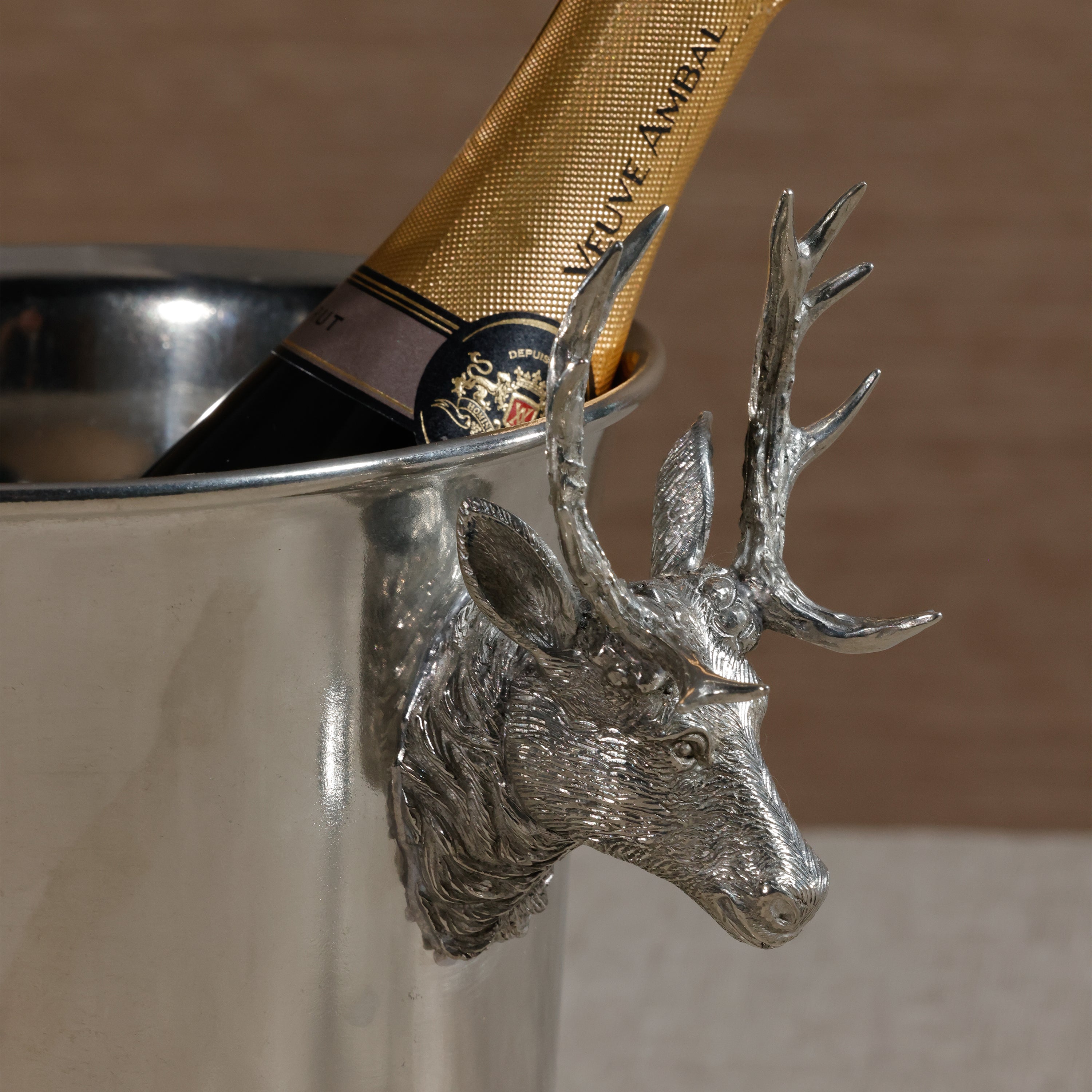 St. Moritz Pewter Champagne, Wine Cooler / Ice Bucket - Image 6