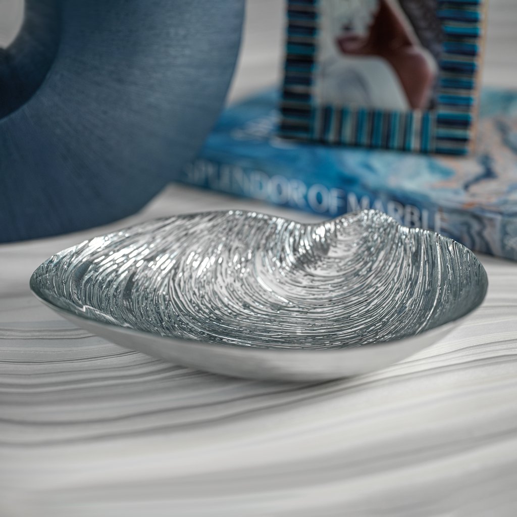 Kauai Silver Specchio Shell Bowl